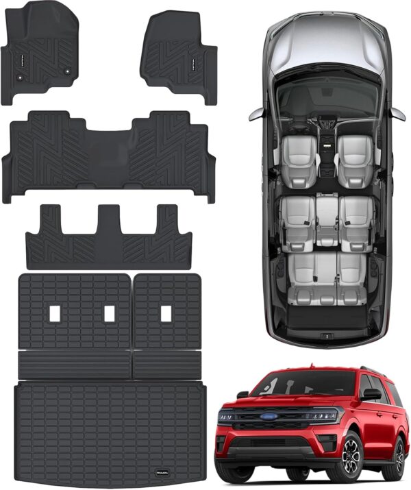 Ford Expedition MAX 2018-2024 All Weather Floor Mats