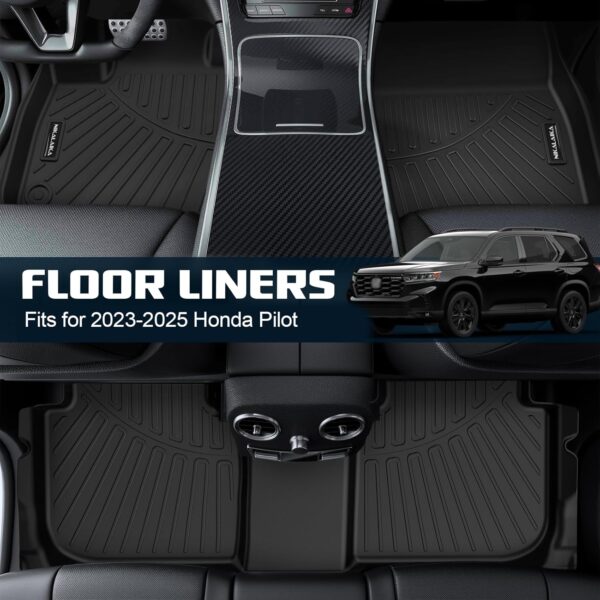 Honda Pilot 2023-2025 Custom All Weather Floor Mats