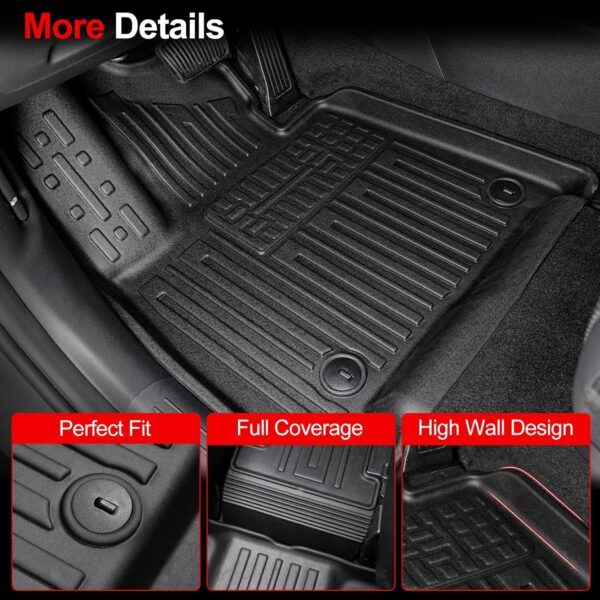 Hyundai Santa Fe 2024-2025 All Weather Floor Mats