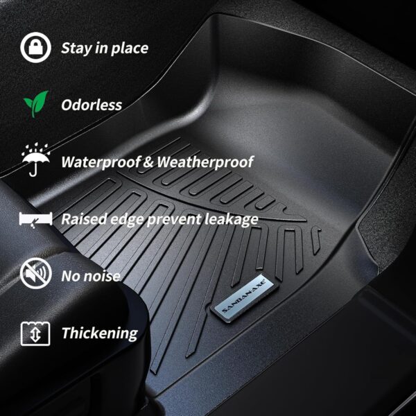 Ford Explorer 2017-2019 Custom All Weather Floor Mats