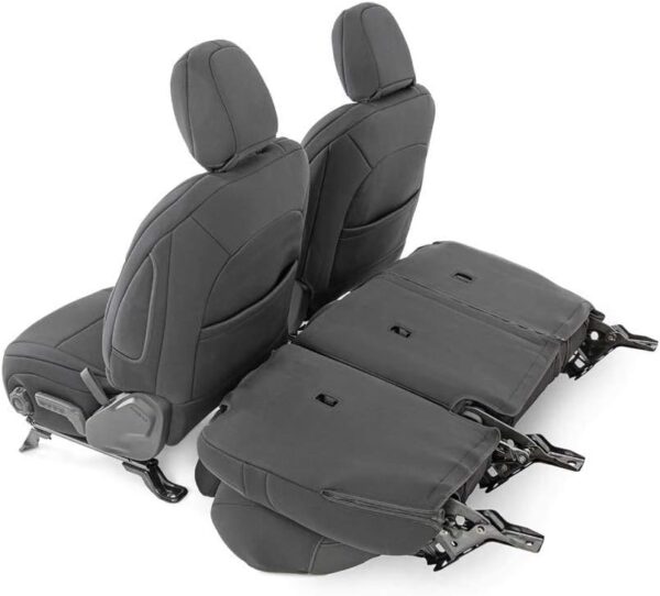 Jeep Wrangler JL 4-Door Rough Country Neoprene Seat Covers