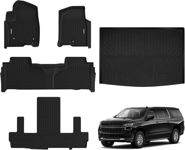 Chevrolet Suburban/GMC Yukon XL 2021-2024 Floor Mats