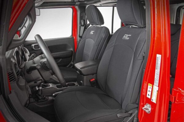 Jeep Wrangler JL 4-Door Rough Country Neoprene Seat Covers