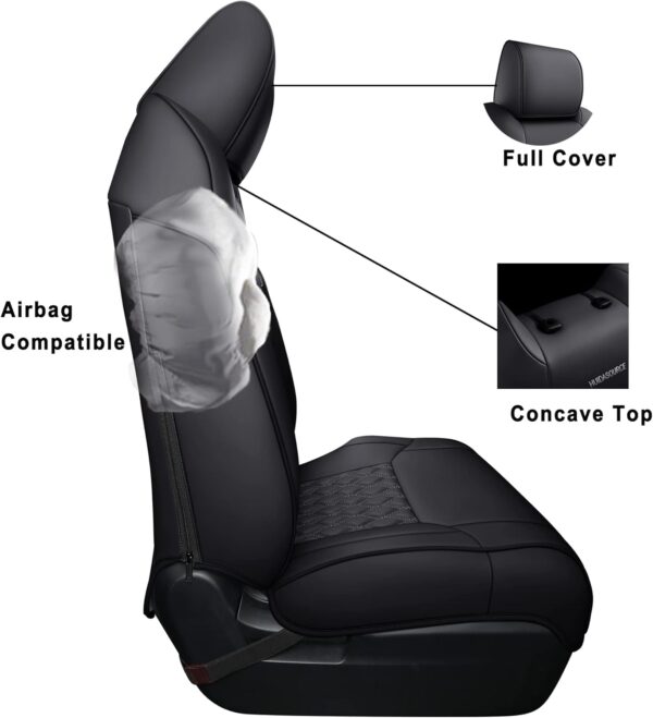 Toyota Tacoma 2005-2015 Huidasource Leather Seat Covers