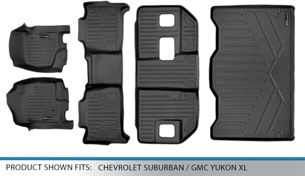 Chevrolet Suburban/Yukon XL 2007-2014 Custom Floor Mats