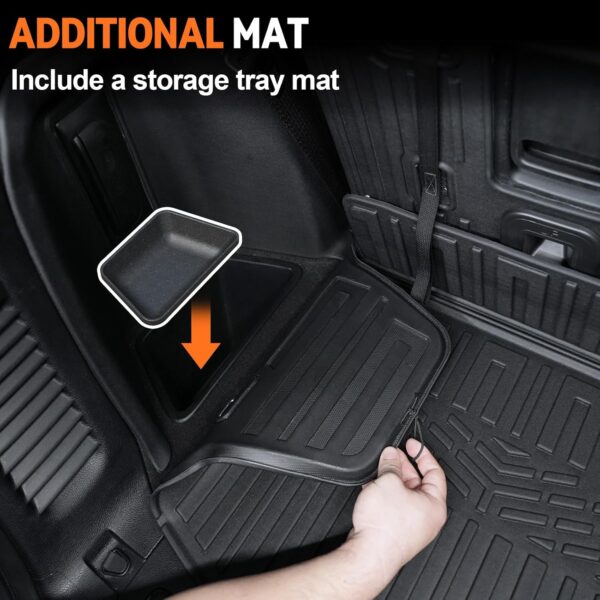Dodge Durango 2016-2025 Custom All Weather Floor Mats
