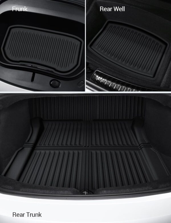 Tesla Model 3 2024 Custom All Weather Floor Mats