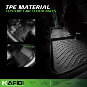 Dodge Grand Caravan 2011-2021 Custom All Weather Floor Mats