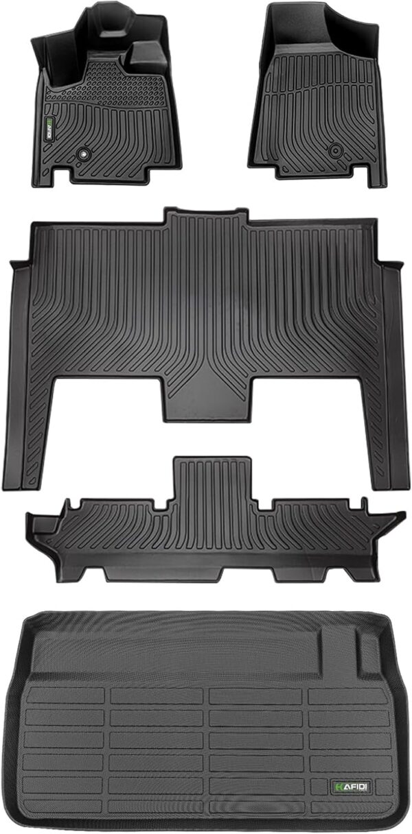 Dodge Grand Caravan 2011-2021 Custom All Weather Floor Mats