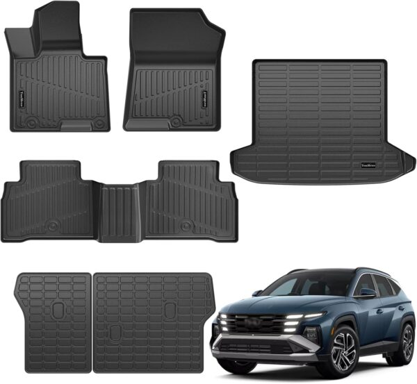 Hyundai Tucson 2022-2025 Custom Fit All Weather Floor Mats