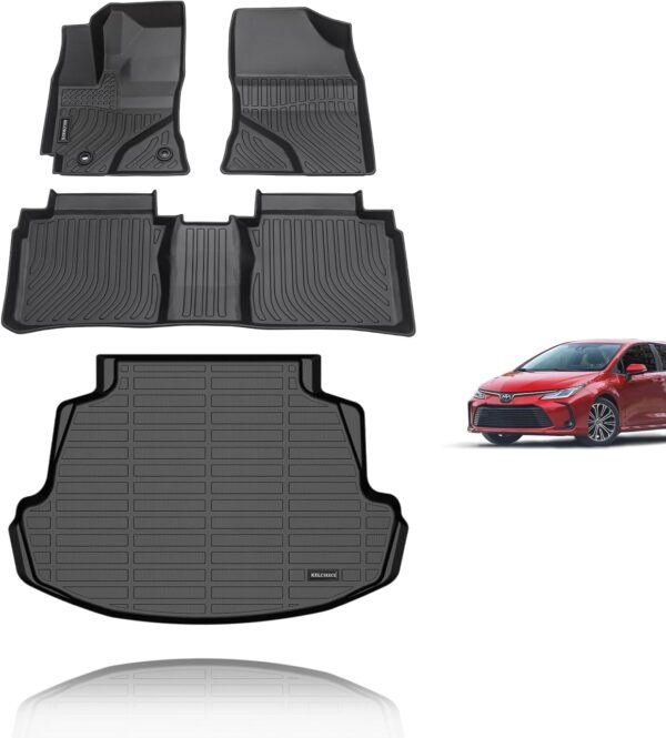 Toyota Corolla 2014-2019 Custom All Weather Floor Mats