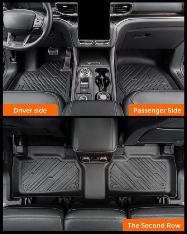 Ford Explorer 2020-2025 Custom All Weather Floor Mats