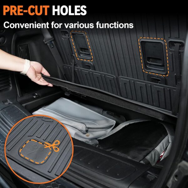 Dodge Durango 2016-2025 Custom All Weather Floor Mats