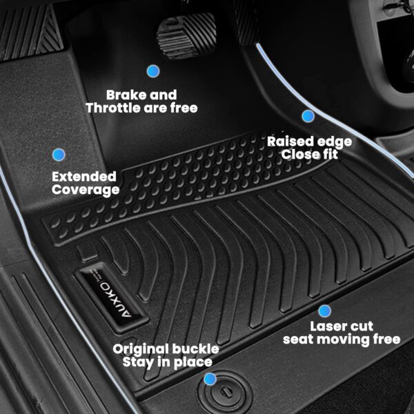 Ford Explorer 2020-2025 Custom All Weather Floor Mats