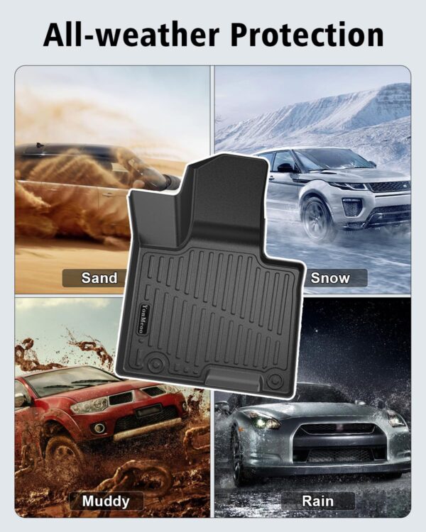 Hyundai Tucson 2022-2025 Custom Fit All Weather Floor Mats