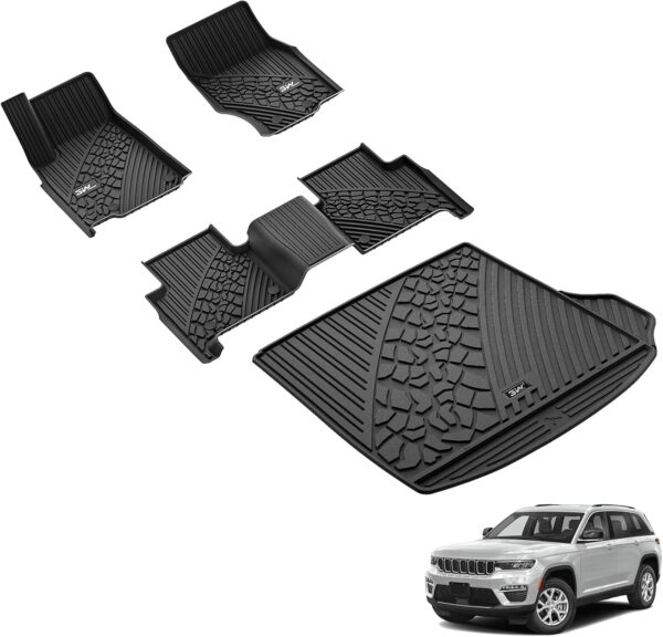 Jeep Grand Cherokee Custom Fit Floor Mats for 2022-2024