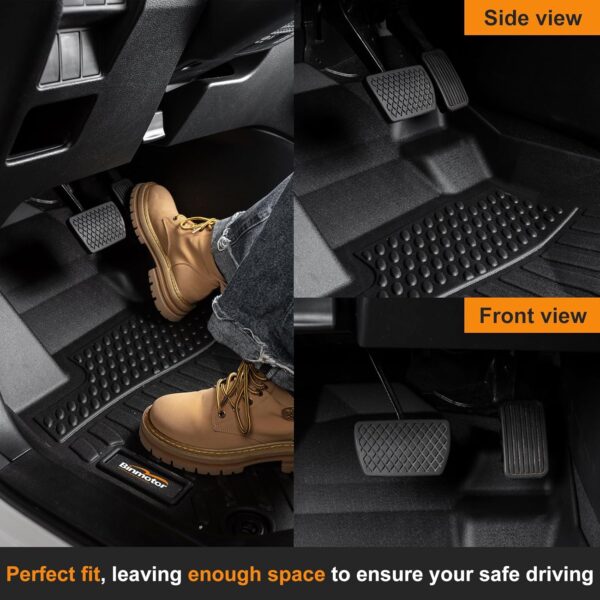 Mazda CX70 2025 All Weather Custom Fit Floor Mats, Black