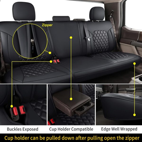 Toyota Tacoma 2005-2015 Huidasource Leather Seat Covers