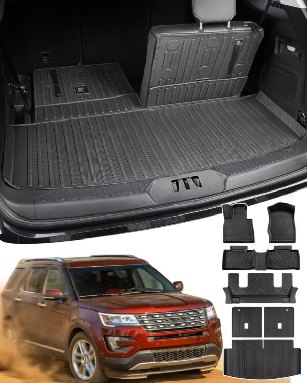 Ford Explorer 2020-2025 Custom All Weather Floor Mats