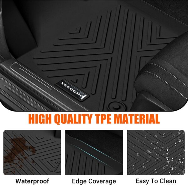 Hyundai Santa Fe 2024-2025 Custom All Weather Floor Mats