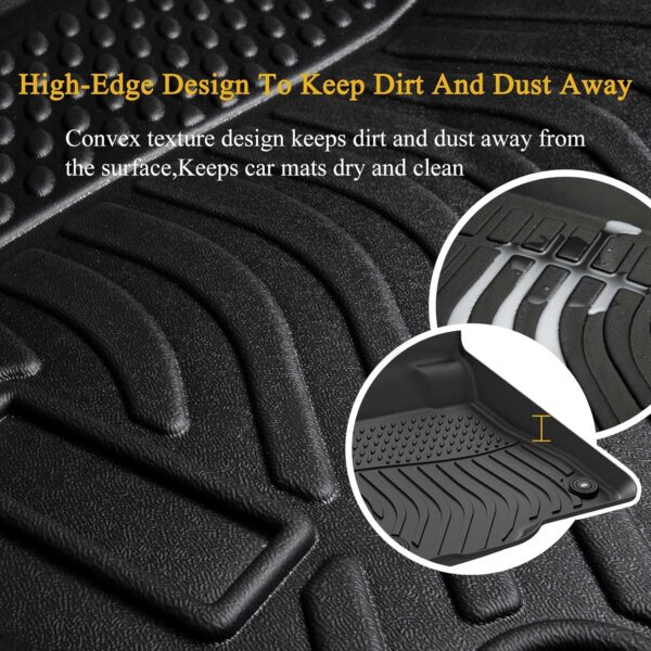 Buick Enclave 2018-2024 Custom All Weather Floor Mats