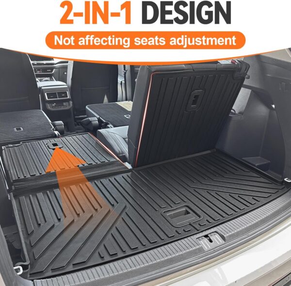 Volkswagen Atlas 2018-2025 Custom All Weather Floor Mats