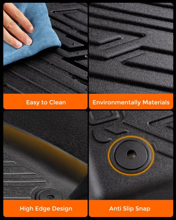 Ford Explorer 2020-2025 Custom All Weather Floor Mats