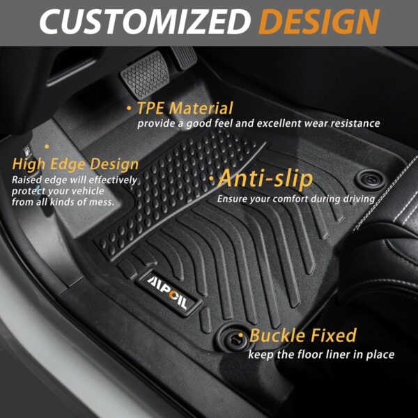 Buick Enclave 2018-2024 Custom All Weather Floor Mats