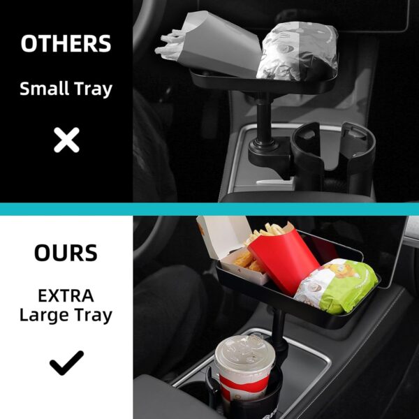 DYLEN Car Cup Holder Tray for Eating & Drinking