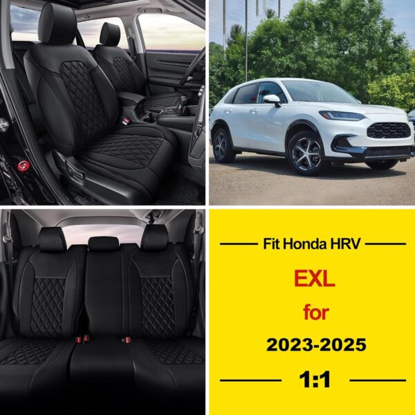 Honda HRV 2023-2025 Leather Seat Covers Full Set
