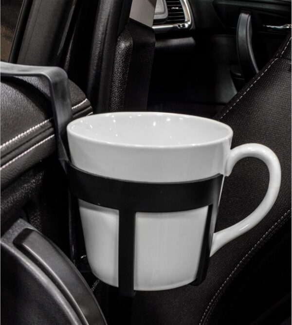 Large Black Plastic Cup Holders, Pack of 2 – Custom