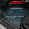 Durable Floor Mats for Dodge Durango 2016-2024, 6 Seats