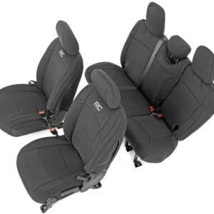 Jeep Wrangler JL 4-Door Rough Country Neoprene Seat Covers