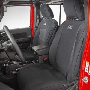 Jeep Wrangler JL 4-Door Rough Country Neoprene Seat Covers