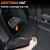 Dodge Durango 2016-2025 Custom All Weather Floor Mats