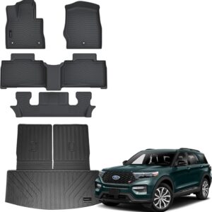 Ford Explorer 2020-2025 Custom All Weather Floor Mats