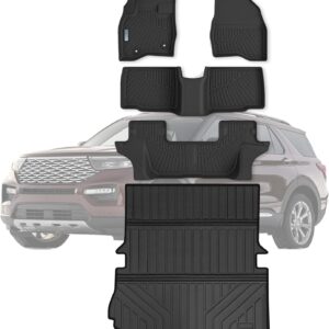 Ford Explorer 2017-2019 Custom All Weather Floor Mats