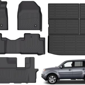 Honda Pilot 2009-2015 Custom All Weather Floor Mats