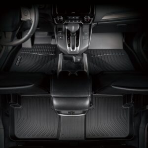 Mazda CX70 2025 All Weather Custom Fit Floor Mats, Black