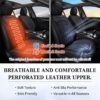 Coverado Black Nappa Leather Seat Covers Universal Fit