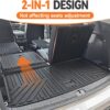 Volkswagen Atlas 2018-2025 Custom All Weather Floor Mats