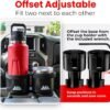 Ultimate Car Cup Holder Expander with Adjustable Base