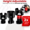 Ultimate Car Cup Holder Expander with Adjustable Base