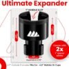 Ultimate Car Cup Holder Expander with Adjustable Base