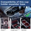 Automatic Cup Holder Expander for Large Bottles & Tumblers