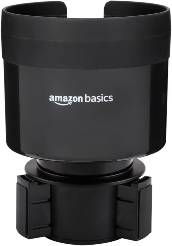 Car Cup Holder Expander for Large Bottles, Adjustable Base