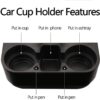 Multifunction Car Seat Cup Holder for Phones and Drinks