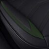 Toyota Tacoma 2005-2023 Seat Covers Black-Green