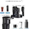 UNIWA 2-in-1 Car Cup Holder Expander & Adapter