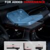 Versatile 2-in-1 Cup Holder & Food Tray for Car Travel